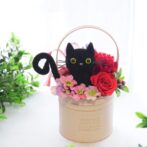 花と猫