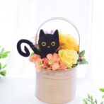 花と猫
