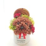花の犬　レッド