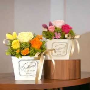 プリザーブドフラワー／ナチュラル フラワーギフト ローズ 自然素材 誕生日 母の日